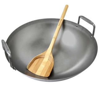 Uhlíkový oceľový wok